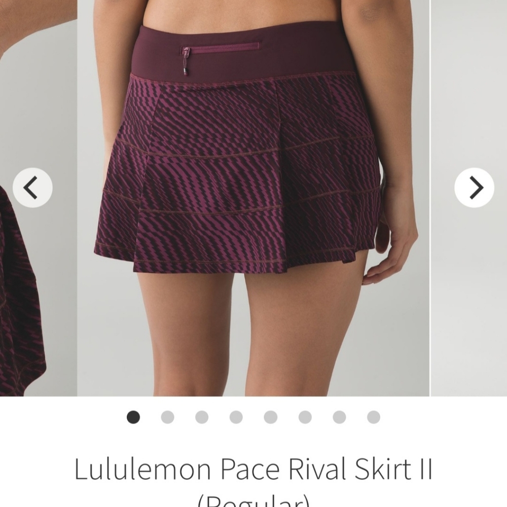Lululemon pace rival skirt